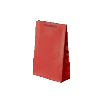 Nákupní taška Papírová taška 300x100x400mm - Laminovaná Barva: Červená