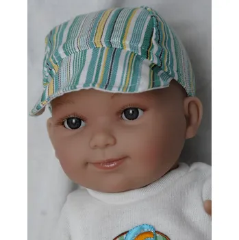 Panenka Realistická panenka Monin v zelených pruh. kraťasech od firmy Vestida de Azul (Doprava zdarma)