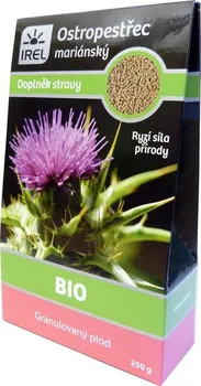 Přírodní produkt IREL Ostropestřec mariánský granulovaný plod bio 250 g