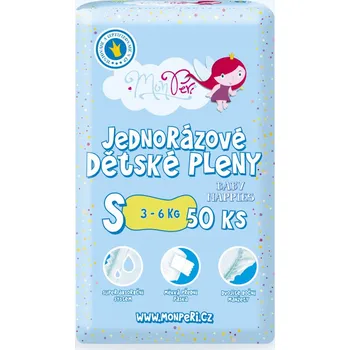 Plenkové kalhoty MonPeri 3 - 6 kg 50 ks