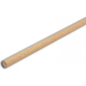 Stavební profil Kruhová lišta č.419 - ∅ 20 mm x 0,9 m, buk, KR20