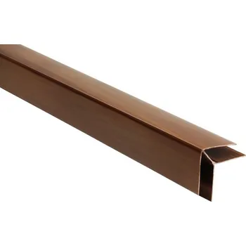 Obklad Vnější rohový profil barva ořech Vnější rohový profil barva ořech