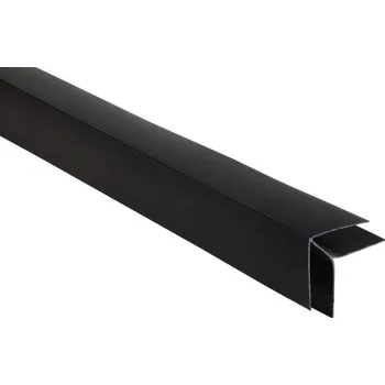 Obklad Vnější rohový profil barva grafitová Vnější rohový profil barva grafitová