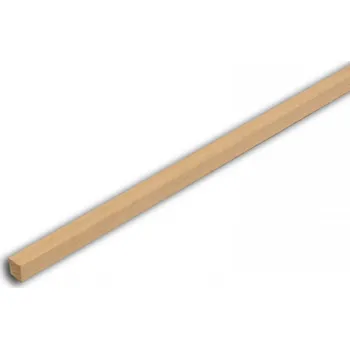Lišta č.430 - 10 x 10 mm x 0,9 m, buk, H1010