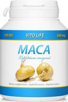 Přírodní produkt Vito Life Maca 360 mg 100 tbl.