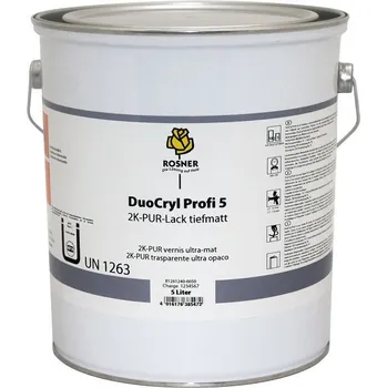 Lak na dřevo Rosner DUOCRYL PROFI 10L pro nábytek v interiéru (jídelní stoly) stupeň lesku: "34" SATIN-MAT + dárek k objednávce nad 1000Kč