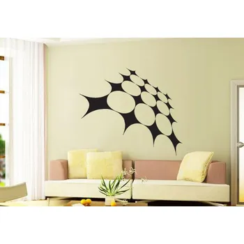 Samolepící dekorace 3d ornament - samolepka na zeď