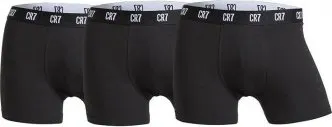 Boxerky CR7 pánské boxerky 3pack černé