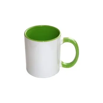 Zelený hrnek s vlastním potiskem