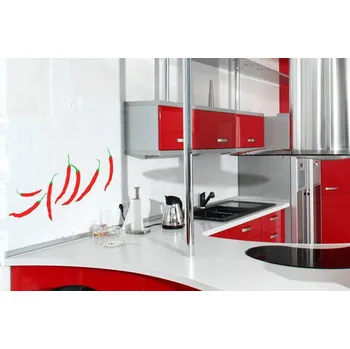 Samolepící dekorace Chilli papričky - samolepka na zeď