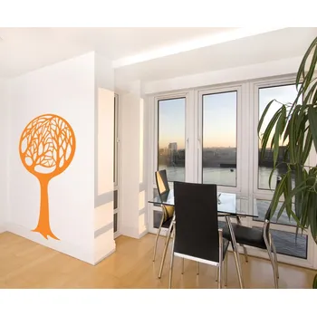Samolepící dekorace Kulatý strom - samolepka na zeď