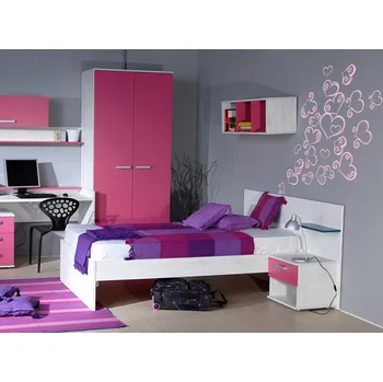 Samolepící dekorace Srdce - samolepka na zeď