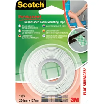 Kancelář samolepicí páska pěnová 3M Scotch 331915/19mm x 1,5m