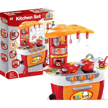 Dětská kuchyňka Hm Studio Kuchyň červená