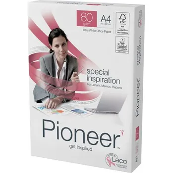 Kancelářský papír kancelářský papír Pioneer A4, 80g, 500 listů