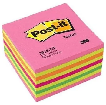 Samolepící bloček 3M 2028 NP kostka 76x76mm, 450 lístků