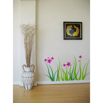 Samolepící dekorace Grassland - samolepka na zeď