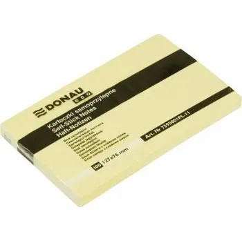 Samolepící bloček lepené bločky 76x127mm, 100 lístků