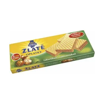 Zlaté oplatky lískooříškové 145g