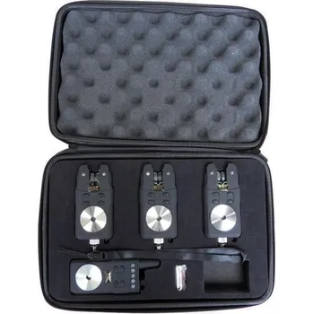 Signalizace záběru DOC Fishing sada signalizátorů s příposlechem RF 3+1