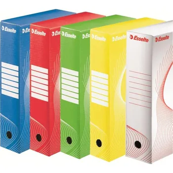 Kancelářské potřeby archivační krabice 350x255x100mm zelená