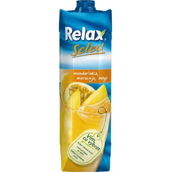 Relax pomeranč,mandarinka,maracuja,mango 1l, 12ks