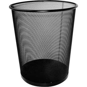 Odpadkový koš odpadkový koš drátěný černý 20l