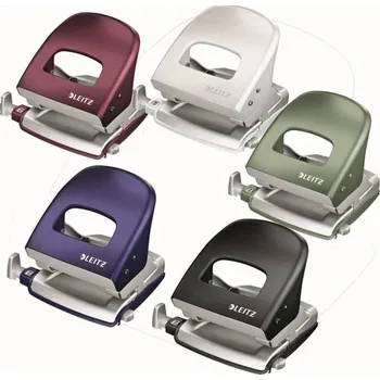 Děrovačka děrovač Leitz NeXXt Style - granátově červená