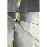 Kusový koberec Brilliance 21807-954 grey/green s atestem zdravotní nezávadnosti, rozměr cm 120 x 170