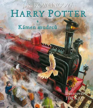 Harry Potter a Kámen mudrců - Joanne K. Rowlingová (2015, pevná s přebalem lesklá, ilustrované vydání)
