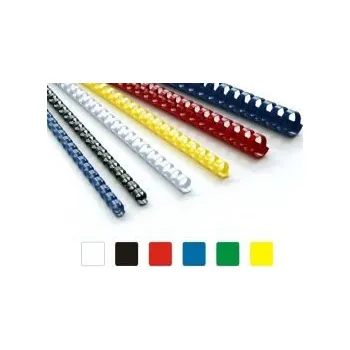 Vázací hřbet kroužky pro vazbu 25mm, 50ks zelená