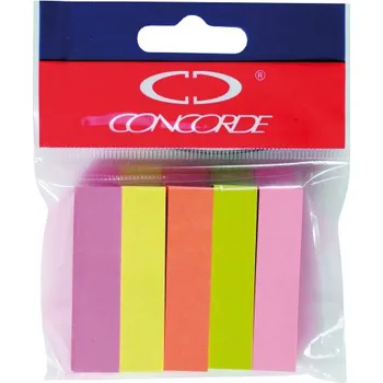 Samolepící bloček značkovací bločky 15x50mm, 5x100 lístků