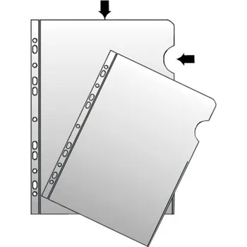 závěsný obal A4 U/L silný 140mic, 100 ks