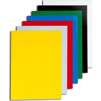 Vazač desky pro vazbu Chromolux A4,250g, 100ks bílá