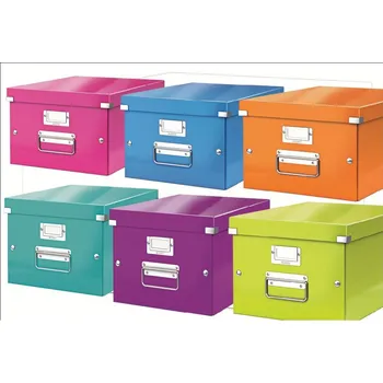 Kancelář krabice CLICK-N-STORE - L žlutá