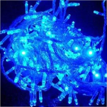 Vánoční světelná dekorace LED vánoční osvětlení 200 ks modré (LED vánoční světýlka žárovky modré)