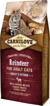Krmivo pro kočku Carnilove Cat Adult Energy & Outdoor Reindeer