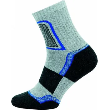 Pánské ponožky Ponožky NOVIA Trek- světle šedé Velikost: 40-41