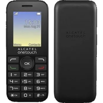 Mobilní telefon Alcatel Single SIM (OT-1016G) černý