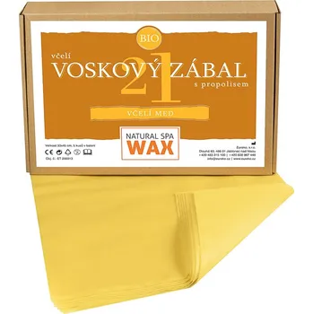 Masážní přístroj Eureko BIO voskový zábal Včelí med, 5 ks