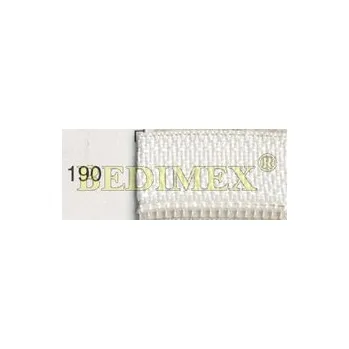 Zip zip dělitelný WS 10-035 cm-aretační jezdec bílý celé balení