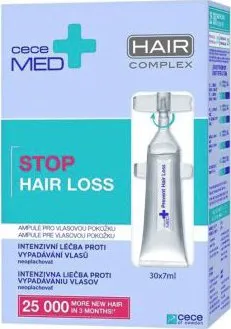 Přípravek proti padání vlasů CECE MED Stop Hair Loss Ampoules 30 x 7 ml