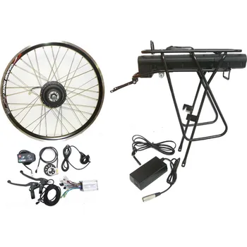 Elektrokolo Kit 250W BASE + 14,5Ah aku BMZ + nabíječka - 20",Přední,stříbrná