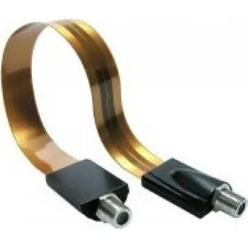 Anténní kabel Koaxiální průchodka oknem 20cm měděná