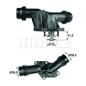 Čidlo automobilu Termostat BMW 3 (E46) 318d 320d 5 (E39) 520d 2.0 (85°)