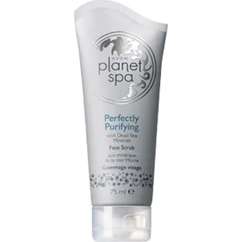 Pleťový peeling Avon Čisticí pleťový peeling s minerály z Mrtvého moře Planet Spa (Face Scrub Perfectly Purifying with Dead Sea Minerals) 75 ml