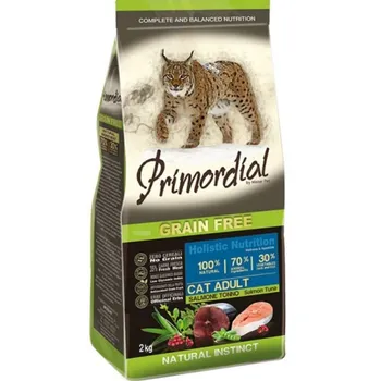 Krmivo pro kočku Primordial Grain Free Cat Adult Salmon and Tuna