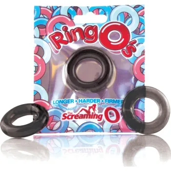The Screaming O The RingO Black - Erekční kroužek