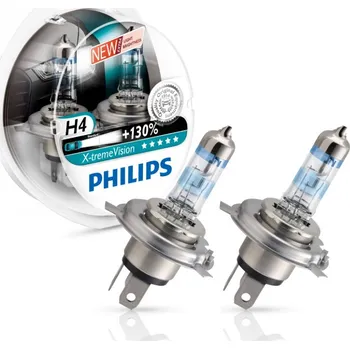 Autožárovka Žárovky H4 PHILIPS X-TremeVision - sada 2ks