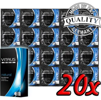 Kondom Vitalis Premium Natural 20ks